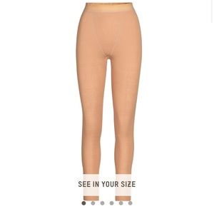 SKIMS Pointelle Logo Legging